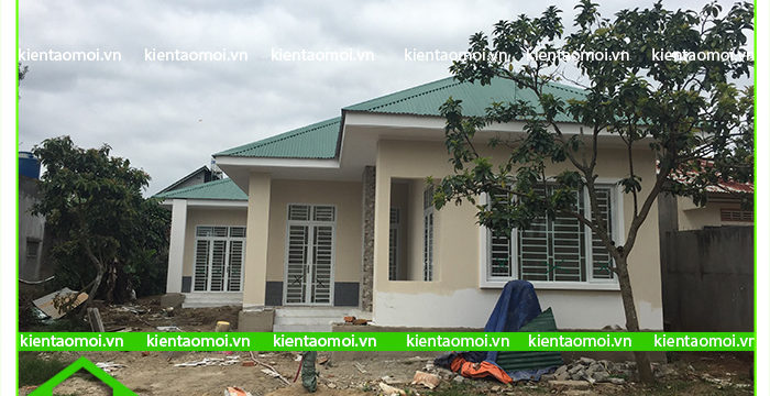 CÔNG TRÌNH THI CÔNG THỰC TẾ NHÀ Ở KẾT HỢP VỚI XƯỞNG SẢN XUẤT CỦA ANH LÂM TẠI LỘC THANH, TP. BẢO LỘC
